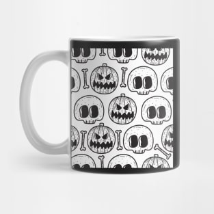 Cute Halloween Doodle Mug